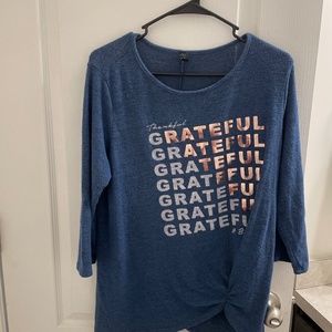 Blue shirt